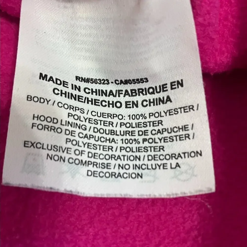 Nike Therma Fit Hoodie Pink Just Do It Pullover Pocket Drawstring Womens Sz L